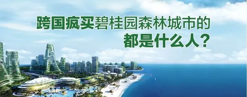 跨国疯买碧桂园森林城市买房的都是什么人?