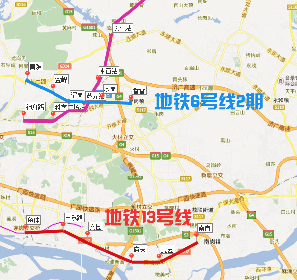 黄埔区的各条地铁线路房价一览(附表)-广州新房