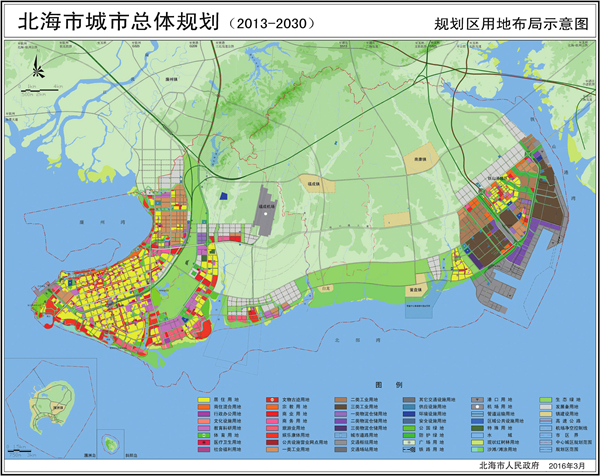 看北海未来十年城市规划