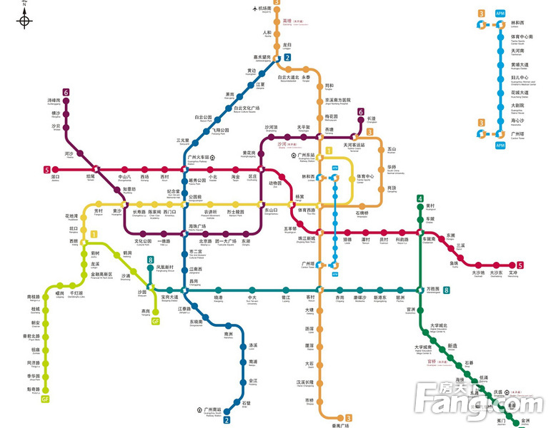 【广州】其他 :广州地铁2020年高清地铁规划图-楼市热议业主论坛- 北京搜房网