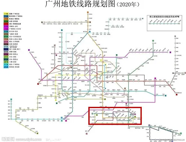 广州 新高清地图