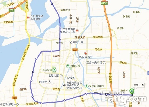 吴江,购房者总有一段要到乡下去买房买的心路历程,但其实这里地铁4号图片