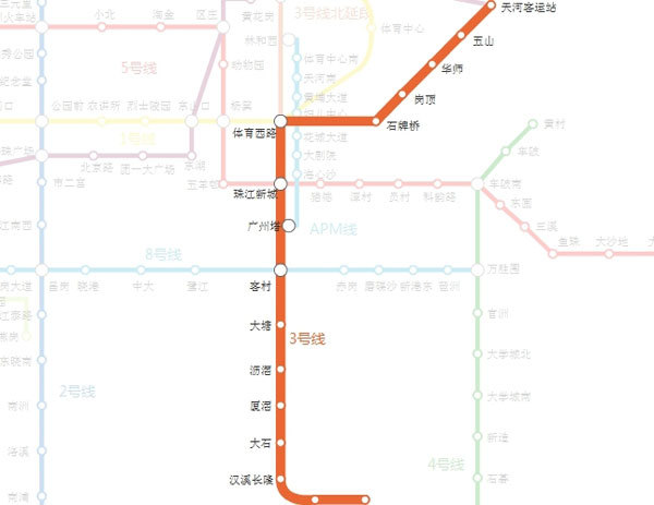 【广州】其他 :广州地铁站路线图-楼市热议业主论坛- 北京搜房网