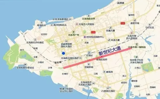 银海区第一大道 销冠楼盘 北海这条道的楼盘太火了