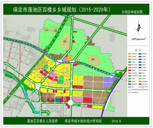 保定市莲池区南大园乡等五乡规划(草案)公示