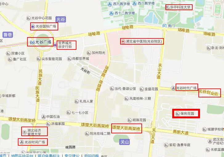 保利花园区位