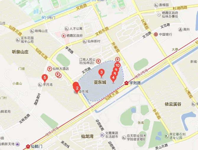 亚东城商圈