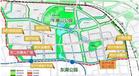 【福州】楼盘软文 :斥资51亿东湖520亩配套获批 东二环泰禾广场价值