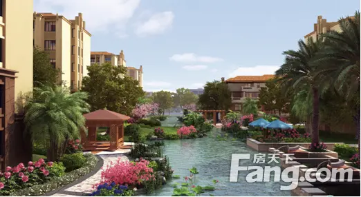 作为主推的水印西堤,让客户奢享低密度绿色生活,坐听幼儿园琅琅书声