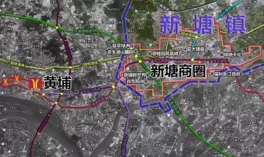 广州地铁13号线新塘站将建成"巨无霸"交通枢纽