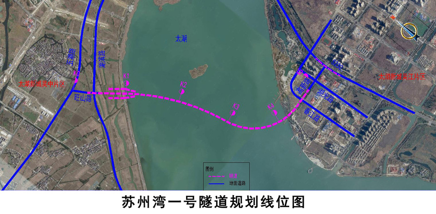 利好!苏州湾将新建穿太湖隧道 吴江交通再受益