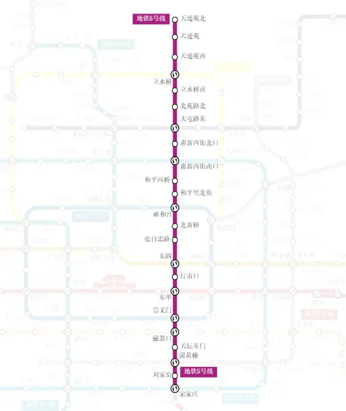 天通苑北一区距离5号线仅几百米 据北京地铁官网,5号线为一条南北