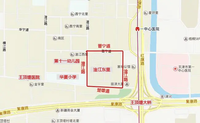 淦江东里地段交通