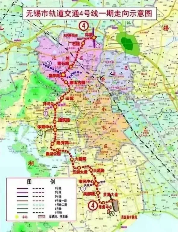 无锡地铁4号线一期14个站点规划效果图曝光(图)_房产资讯-无锡搜房网