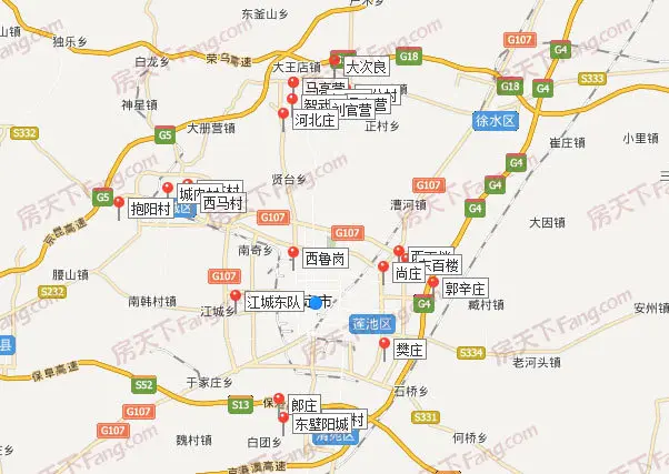 莲池区百楼乡,东金庄乡,焦庄乡,以及徐水区,清苑区,满城区部分乡镇