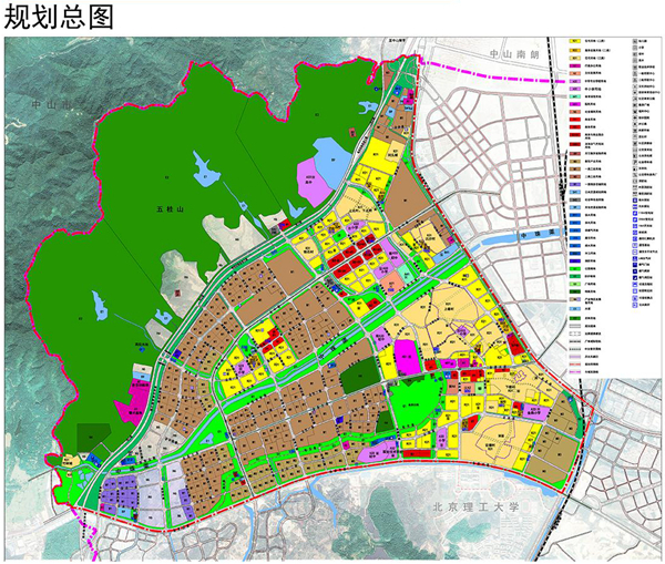 唐家湾金鼎组团规划人口13.5万人