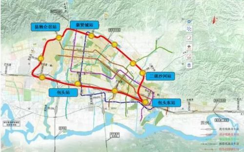 内蒙古首条城市轨交线路 包头环城快速旅客列车开通