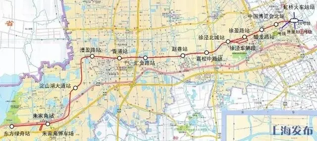 剧透沪9条在建地铁新规划17号线明年底将试运营