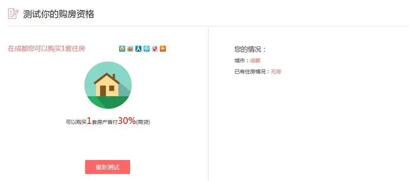 成都买房资格测试  70万好房扎根成都