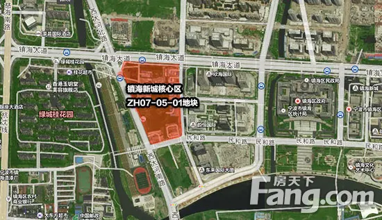中梁进驻镇海新城