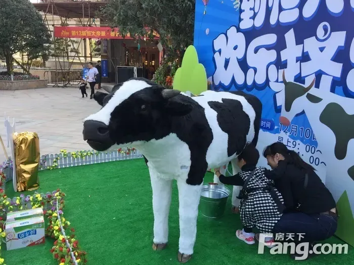到恒大帝景欢乐挤牛奶活动盛启 现场大奖抽不停-湛江新房网-房天下