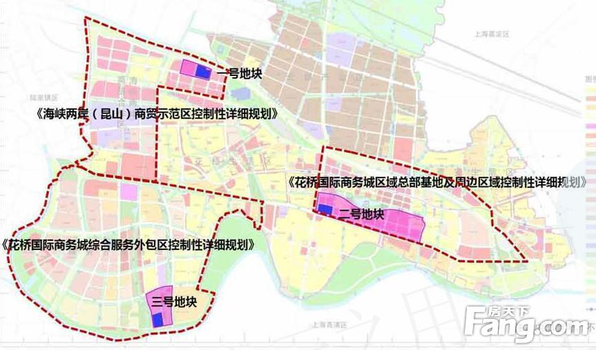 花桥国际商务城3地块规划调整草案公示