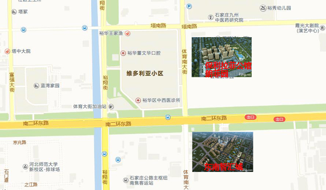 位置交通PK：二者隔二环相望 东南智汇城公共交通优