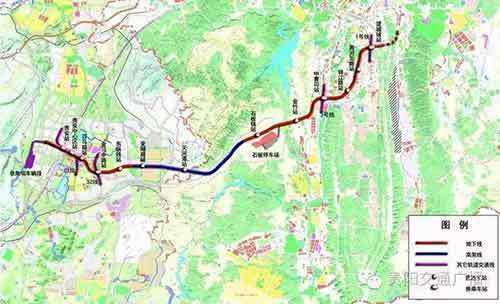 贵阳地铁3号线,s2号线2017年开建