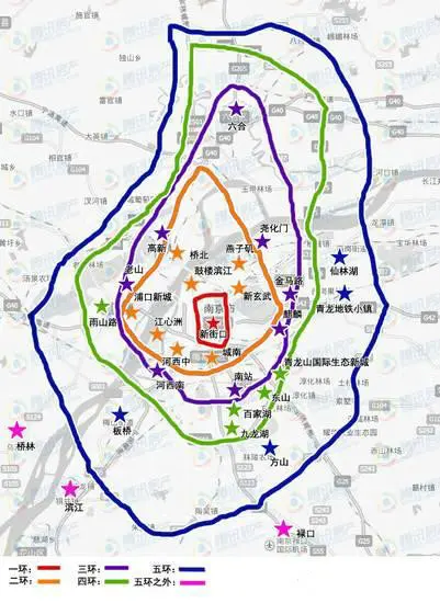 南京五环房价怎样?没错就是比4环多1环的5环