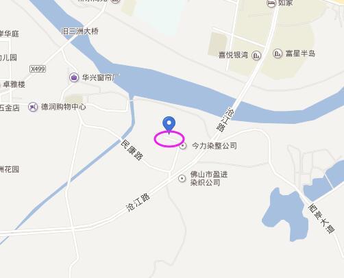 谁有佛山市高明区荷城的详细地图?(请出示图片)