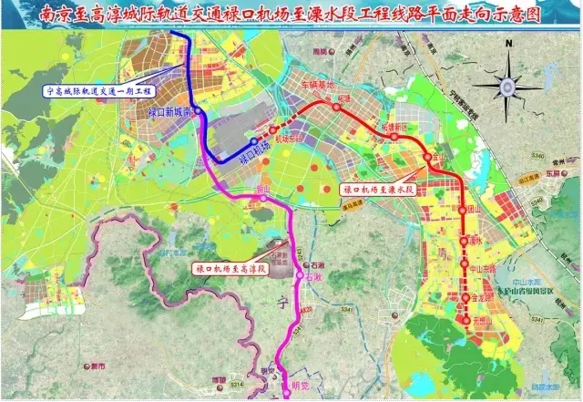 截至1月底|南京地铁在建线路整体概况