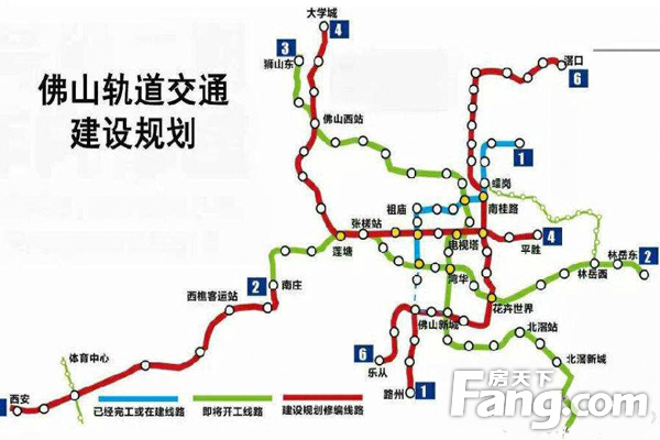 2017年佛山将新建5条地铁 哪些房子适合买-广州新房网-房天下