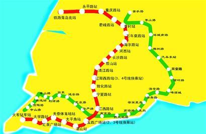 青岛m2/m3 线路图