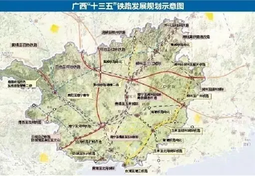 南宁至吴圩机场要建高铁了,从市区到机场只需20分钟!