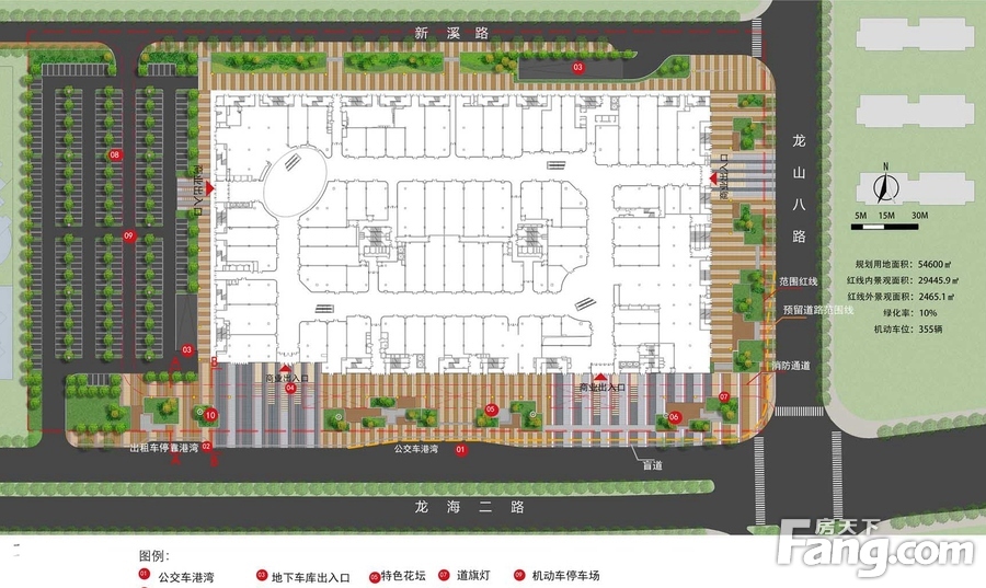 一张图看懂万达广场5公里内都有哪些在售楼盘