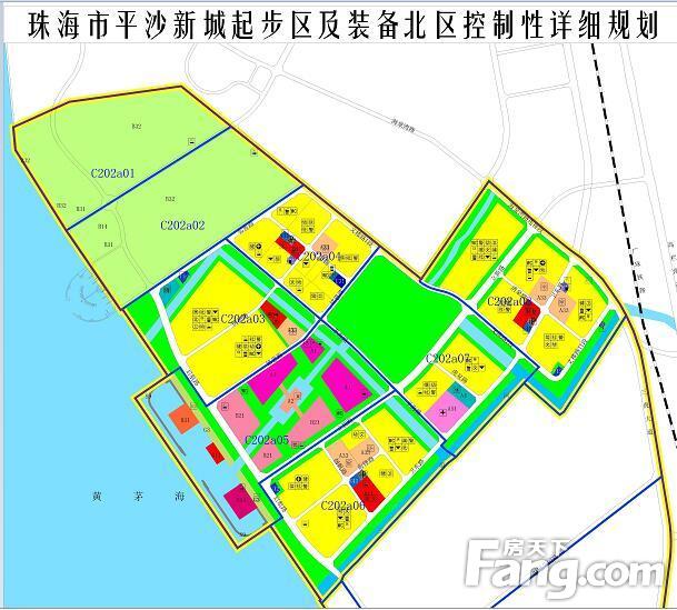 2017年珠海首波商住用地挂拍 位于平沙新城