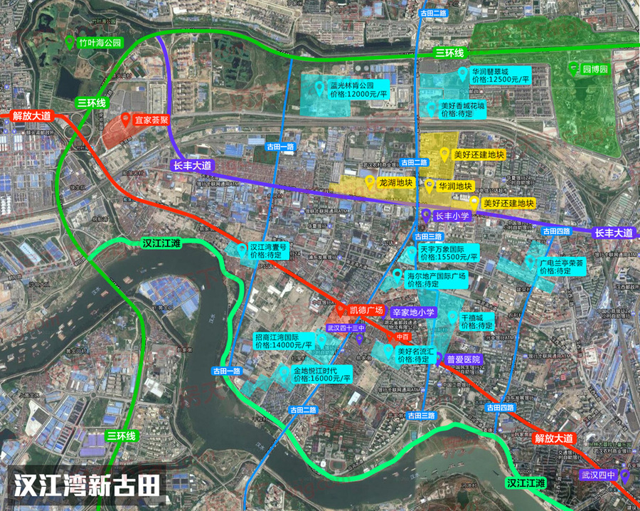 418土拍放大招:除了150亿的归元里 还有硚口新