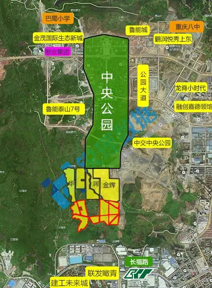 快讯:雅居乐楼面价9352抢占中央公园 金科蔡家再入371亩地