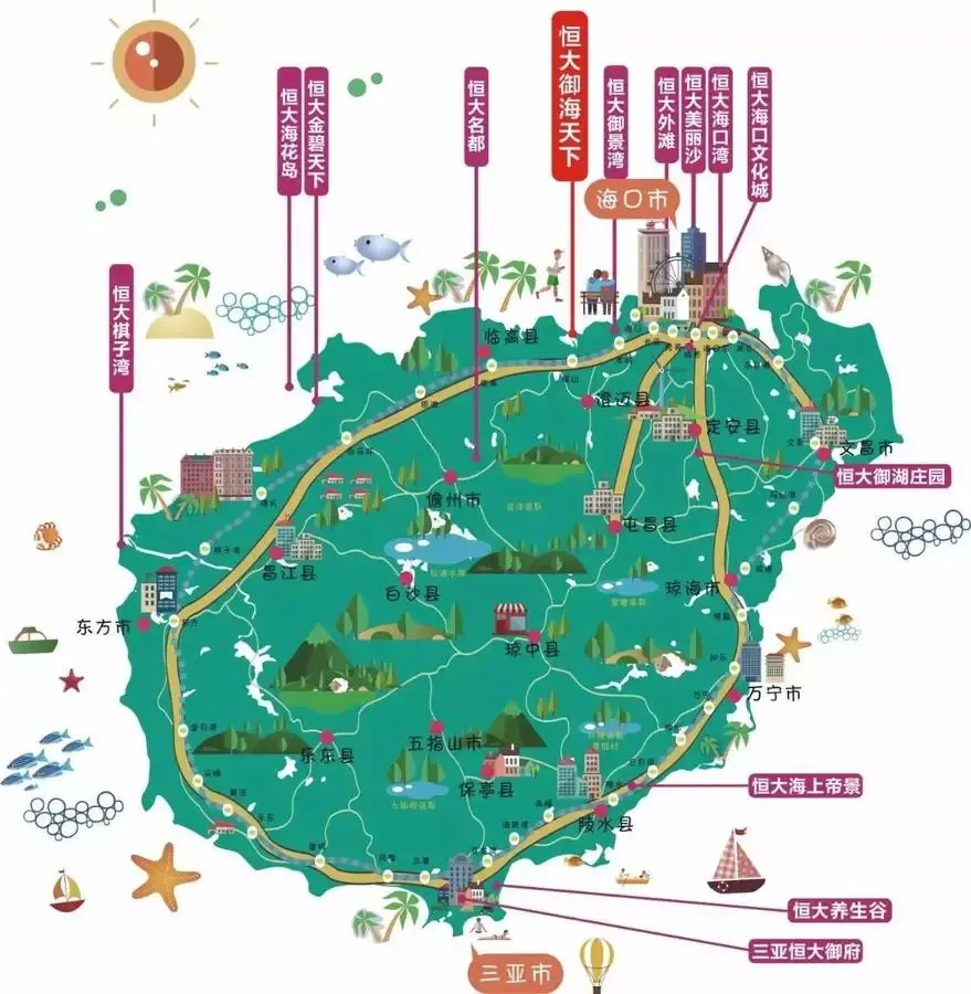 恒大海南生态海岸 海岛度假新纪元-上海新房网-房天下