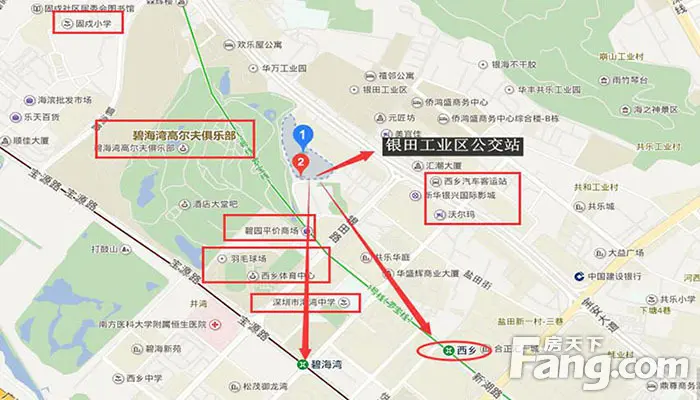 润恒尚园小区攻略 西乡大户型小区通风采光不