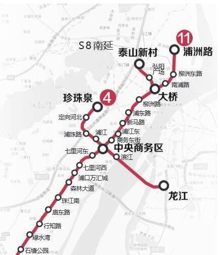 地铁s8南延线环评公示 韶韶江北新区交通利好-南京
