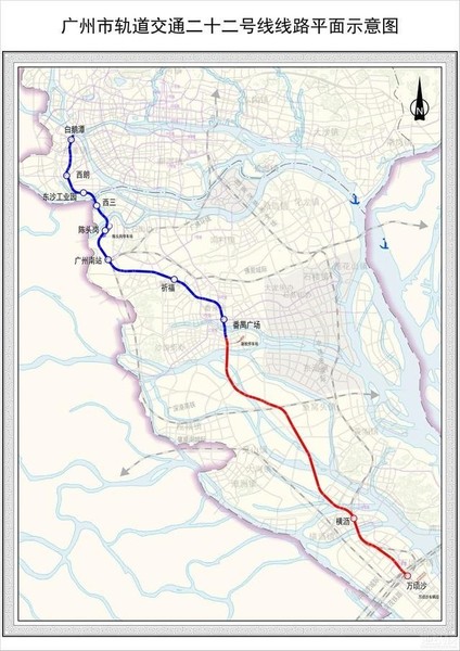 地铁18号4号线22号线集中到南沙 南沙看房客增两三成