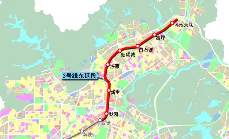 这下子可火了深圳地铁轨道三期合计七条地铁线站点全新一览