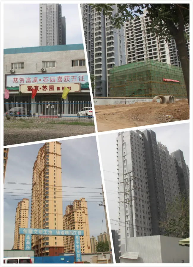 高营大街北段,是一直占据石家庄楼市各大楼盘榜单之首的南高营城中村
