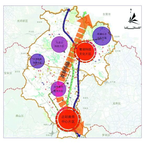 2017年深圳龙华发展大事都在这了 加快六大重点片区规划建设一览!