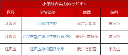 江汉区小学