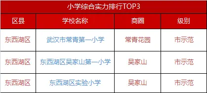 东西湖区小学
