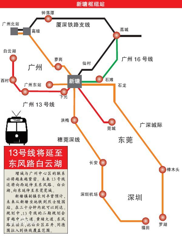 广州13号线实时进展:首期年底开通指日可待