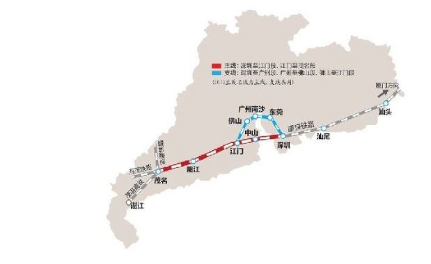 又一个高铁建设的消息,湛江距离进入"高铁时代"越来越近.图片