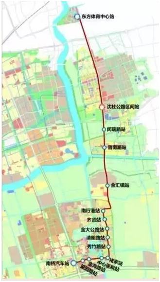 上海首条BRT快速公交建设进展 沿线楼盘大推荐
